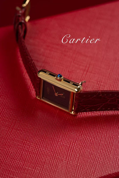 Cartier Retro Tank Wrist Watch WTJN25080
