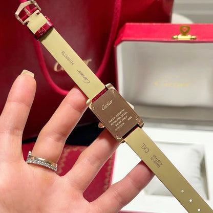 Cartier Tank Americaine De Wrist Watch WTJN25115