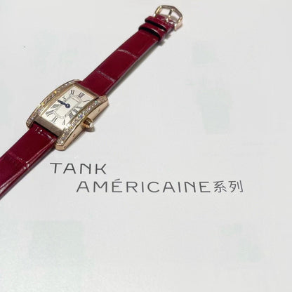 Cartier Tank Americaine De Wrist Watch WTJN25115
