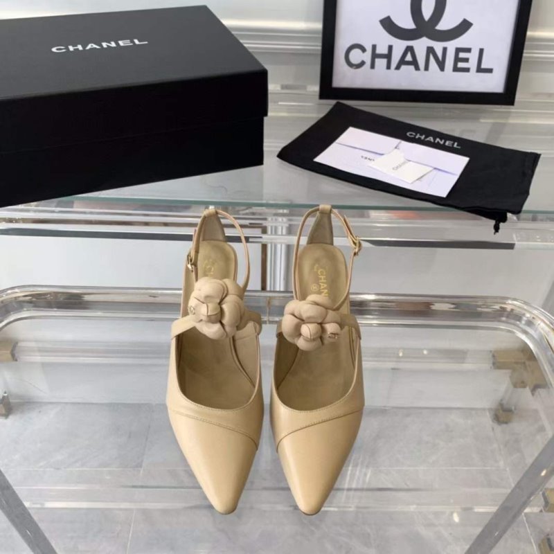 Chanel Camellia Sandals SH00080