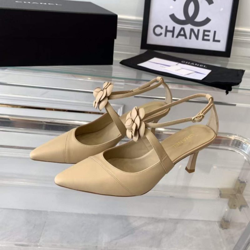 Chanel Camellia Sandals SH00080