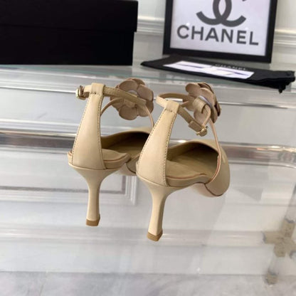 Chanel Camellia Sandals SH00080