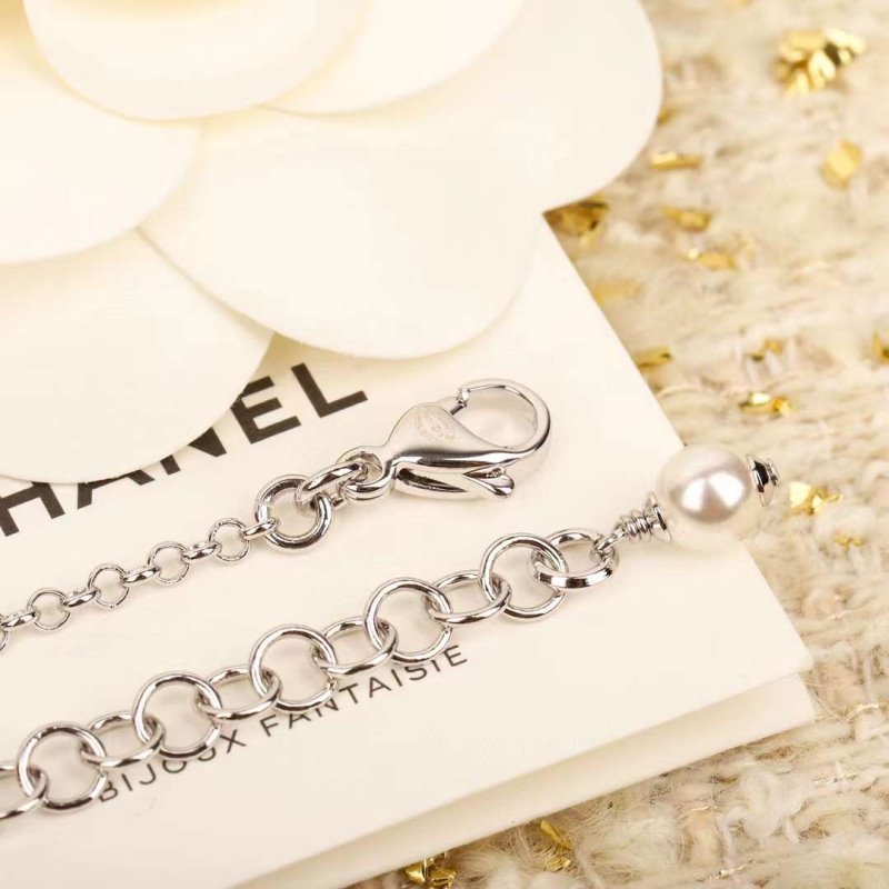 Chanel Bread round Diamond Necklace JWLH0107
