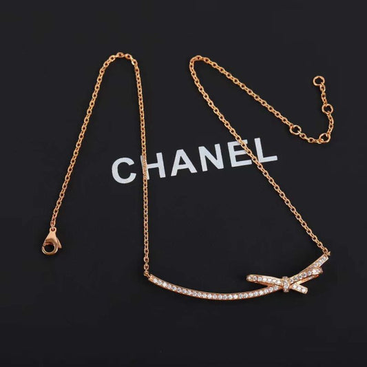 Chanel Butterfly knot Necklace JWLH0101