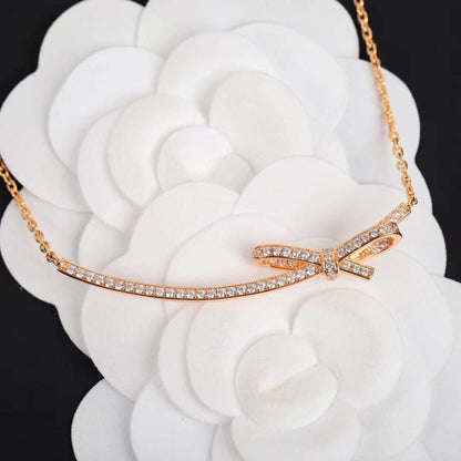 Chanel Butterfly knot Necklace JWLH0101