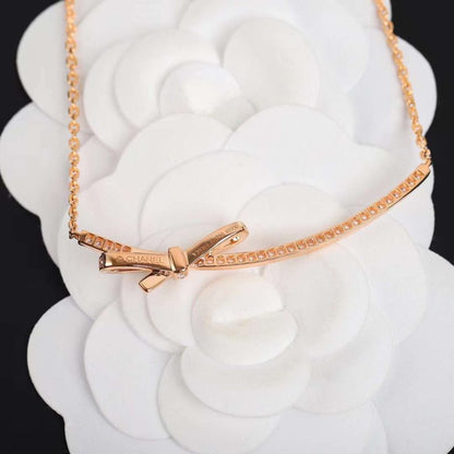 Chanel Butterfly knot Necklace JWLH0101