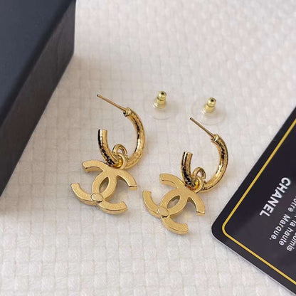 Chanel Double C Earrings JWLH0116