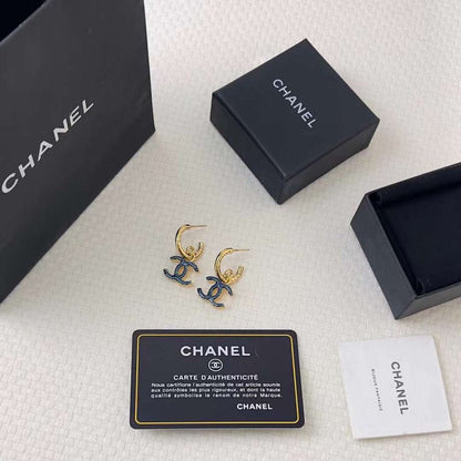 Chanel Double C Earrings JWLH0116