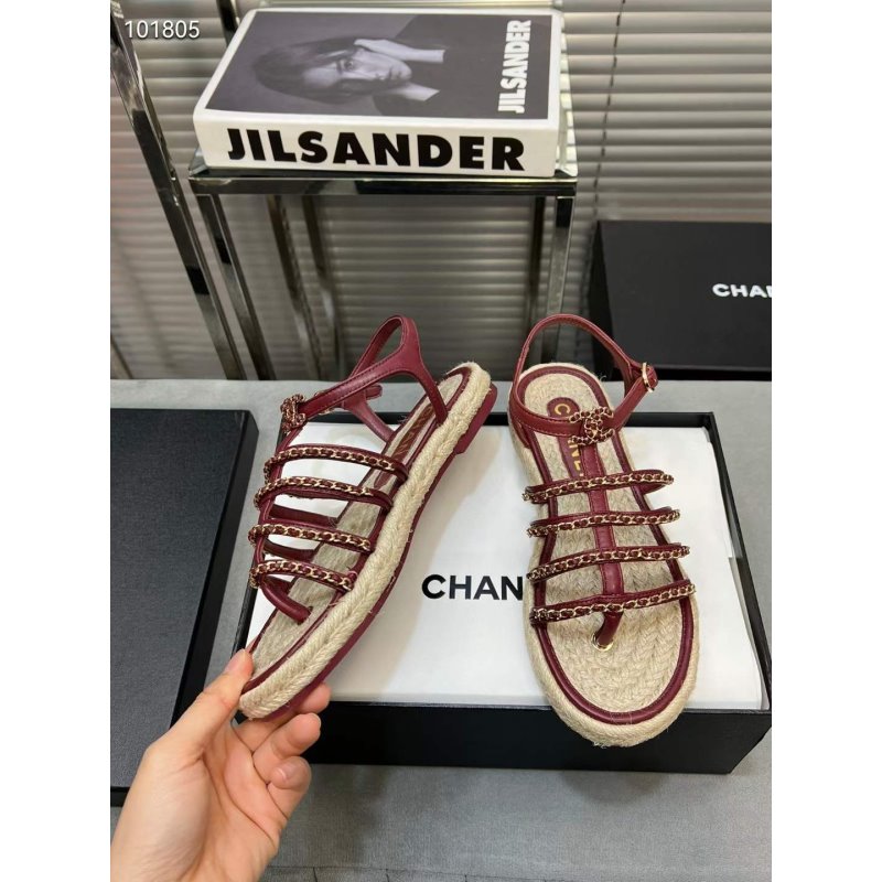 Chanel Flat Sandals SH010076