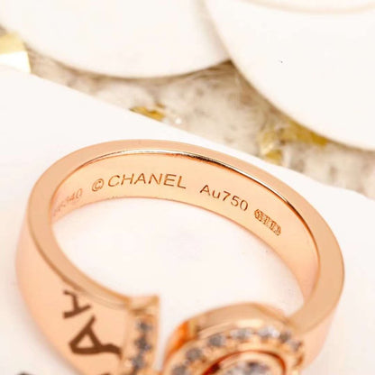 Chanel Platinum Ring JWLH0136