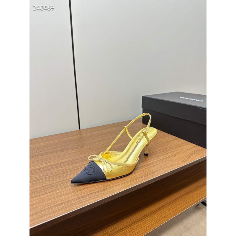 Chanel Pointed Heeled Sandals SH010050