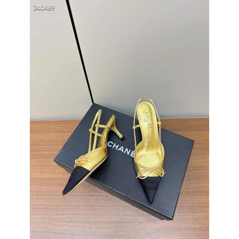 Chanel Pointed Heeled Sandals SH010050