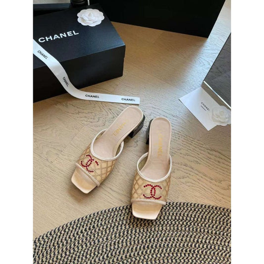 Chanel Square Headed Slippers SH010066