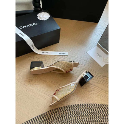 Chanel Square Headed Slippers SH010066