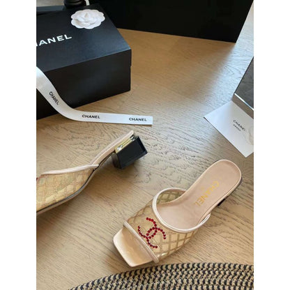 Chanel Square Headed Slippers SH010066