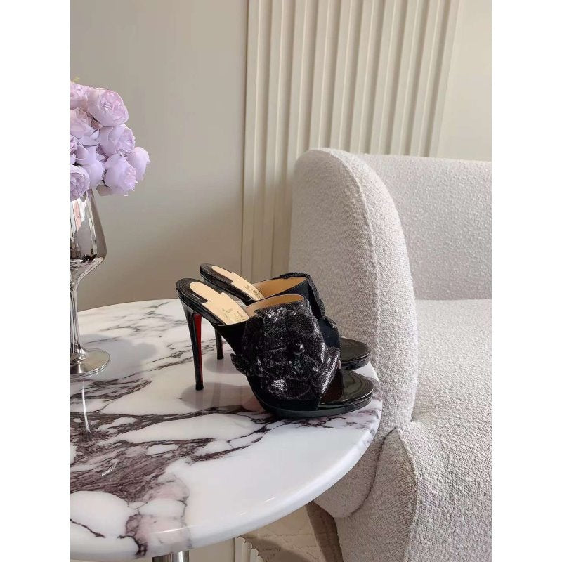 Christian Louboutin High Heeled Red Soul Shoes SH010119