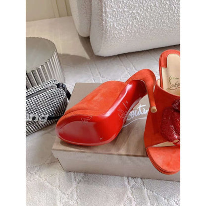 Christian Louboutin High Heeled Red Soul Shoes SH010120
