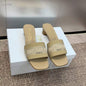 Dior CD Embroidery Sandals SH010139
