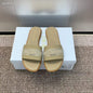 Dior CD Embroidery Sandals SH010140