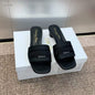 Dior CD Embroidery Sandals SH010141