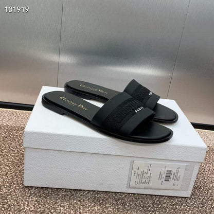 Dior CD Embroidery Sandals SH010142