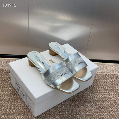Dior CD Embroidery Sandals SH010143