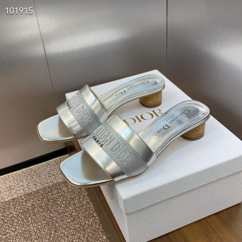Dior CD Embroidery Sandals SH010143