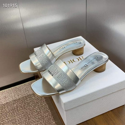 Dior CD Embroidery Sandals SH010143