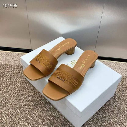Dior CD Embroidery Sandals SH010147