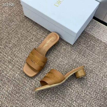 Dior CD Embroidery Sandals SH010147