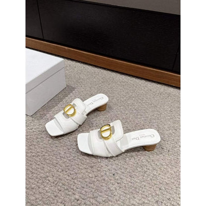 Dior Square Head Slippers  SH011118