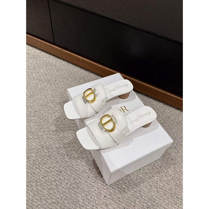 Dior Square Head Slippers  SH011118