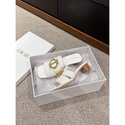 Dior Square Head Slippers  SH011118