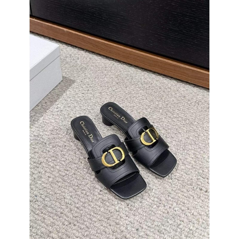 Dior Square Head Slippers  SH011119