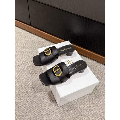 Dior Square Head Slippers  SH011119