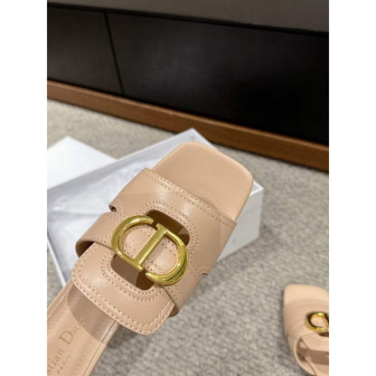 Dior Square Head Slippers  SH011120