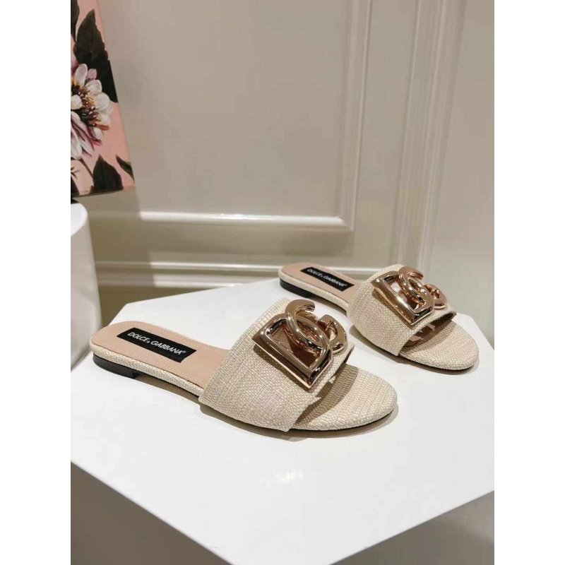Dolce and Gabbana Hollow Slippers SH019971