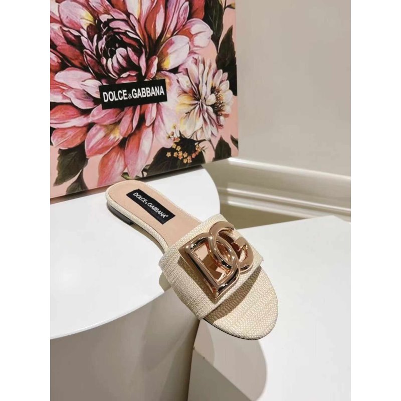Dolce and Gabbana Hollow Slippers SH019971