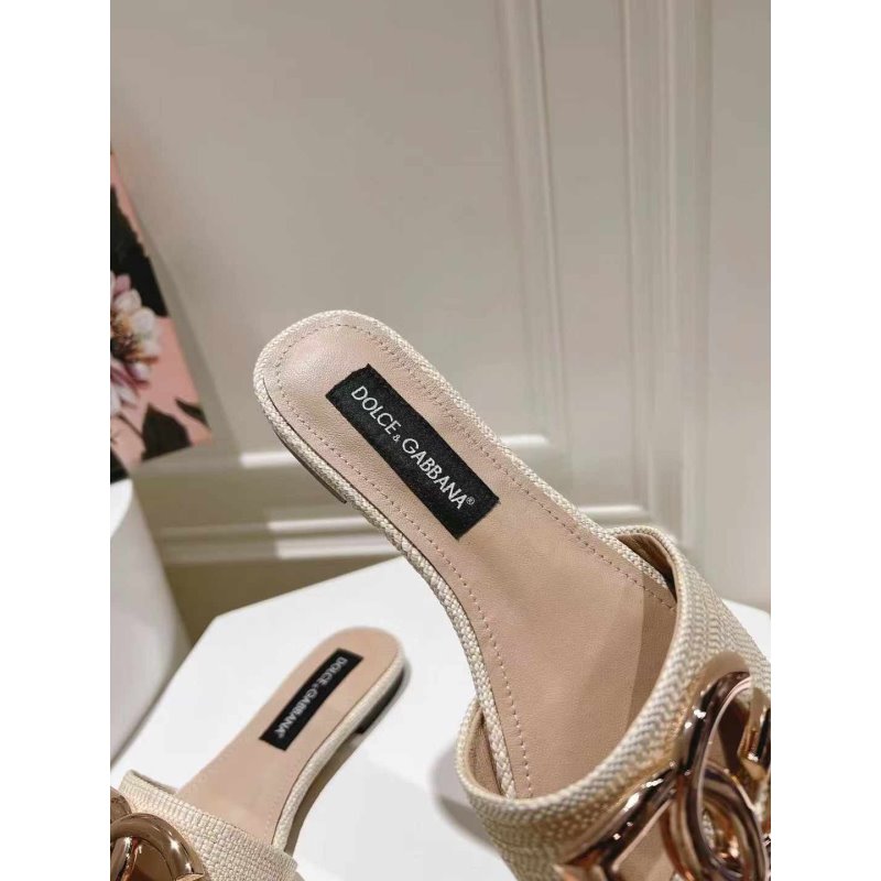 Dolce and Gabbana Hollow Slippers SH019971