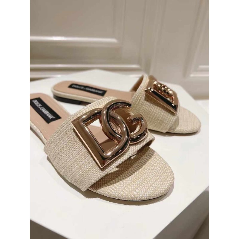 Dolce and Gabbana Hollow Slippers SH019971