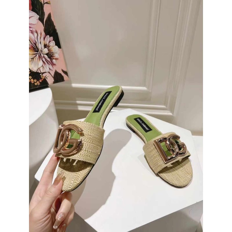 Dolce and Gabbana Hollow Slippers SH019972