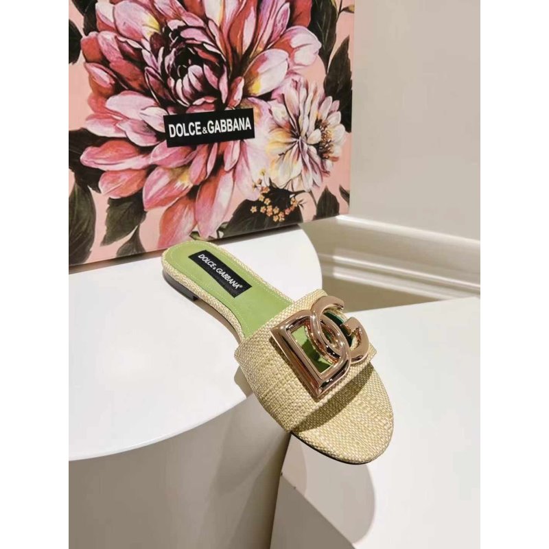 Dolce and Gabbana Hollow Slippers SH019972