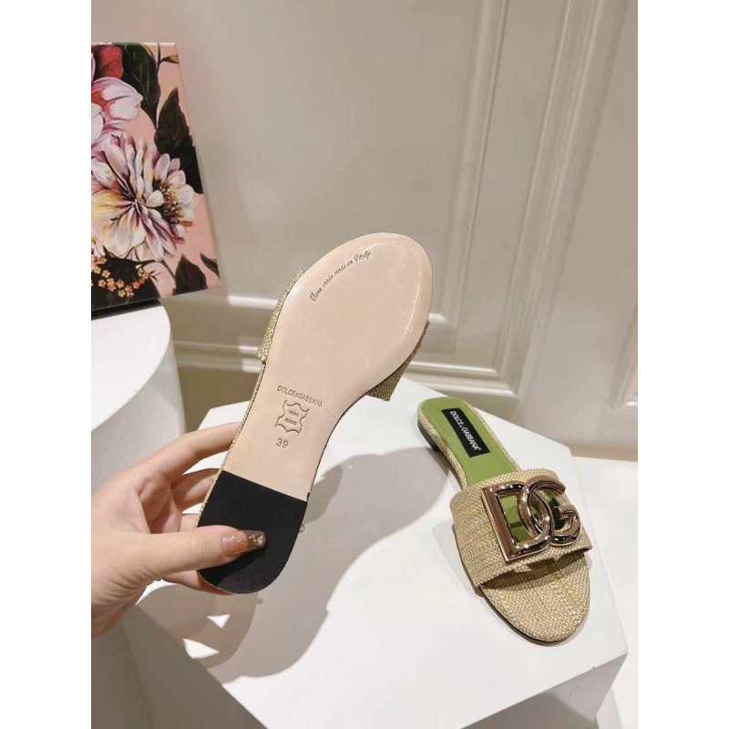 Dolce and Gabbana Hollow Slippers SH019972