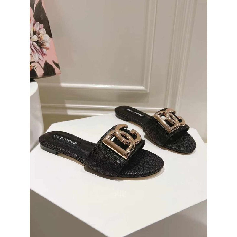 Dolce and Gabbana Hollow Slippers SH019973