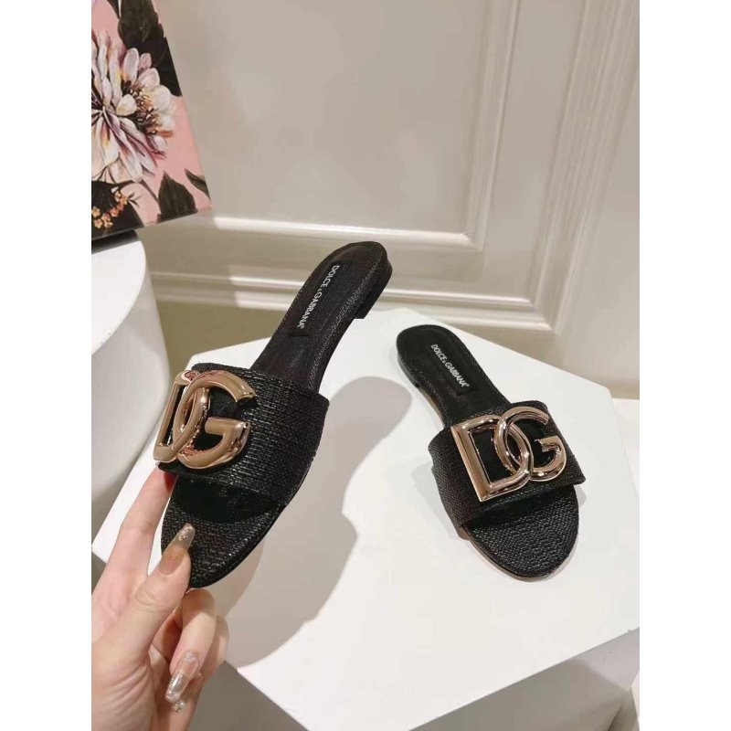 Dolce and Gabbana Hollow Slippers SH019973