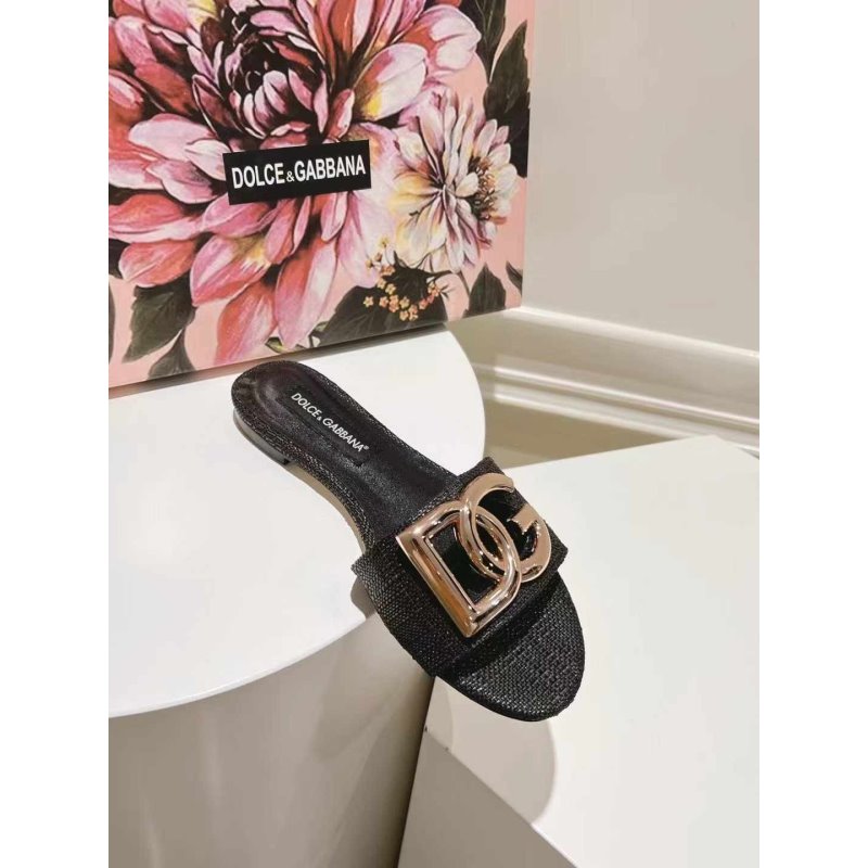 Dolce and Gabbana Hollow Slippers SH019973