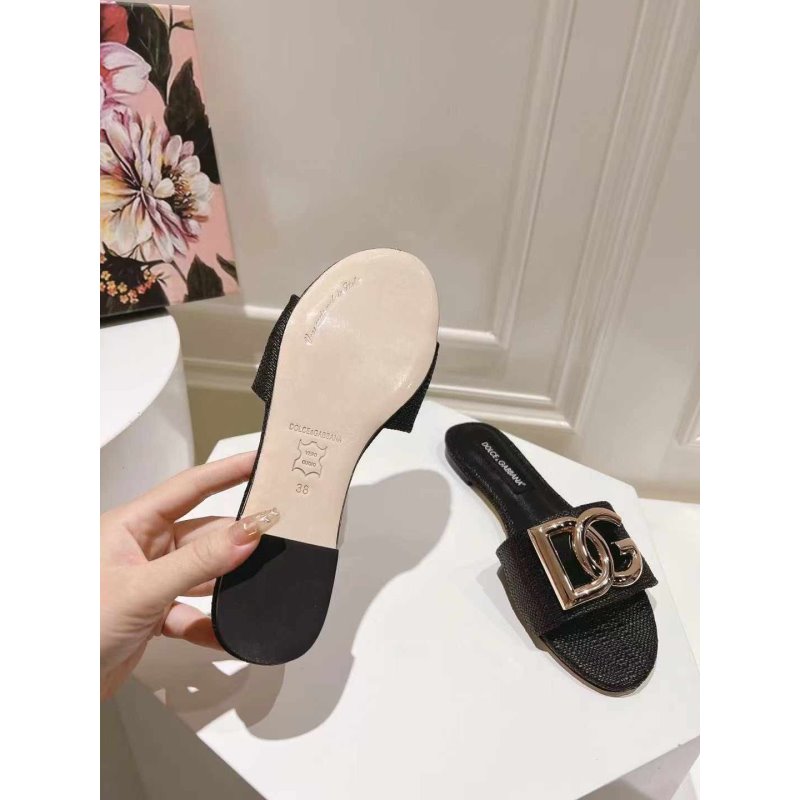 Dolce and Gabbana Hollow Slippers SH019973