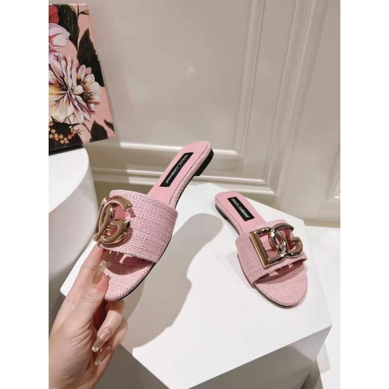 Dolce and Gabbana Hollow Slippers SH019974