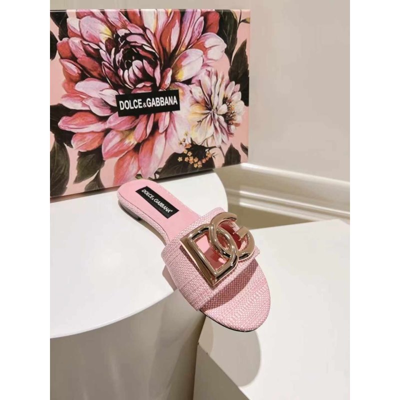 Dolce and Gabbana Hollow Slippers SH019974