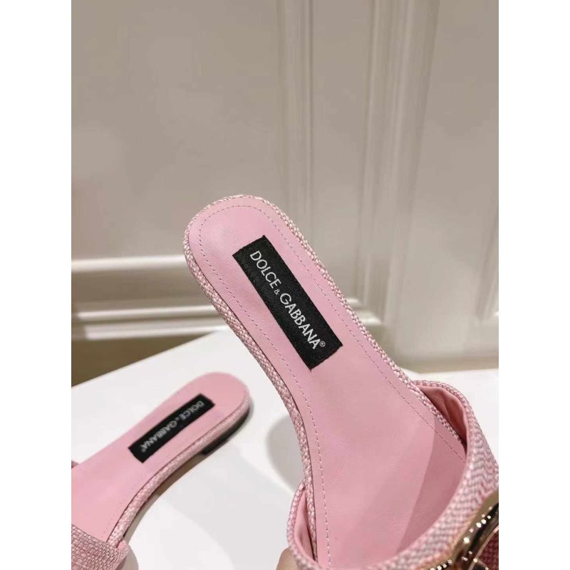 Dolce and Gabbana Hollow Slippers SH019974